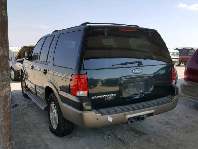 1FMPU17L23LC59810 - 2003 FORD EXPEDITION GREEN photo 3