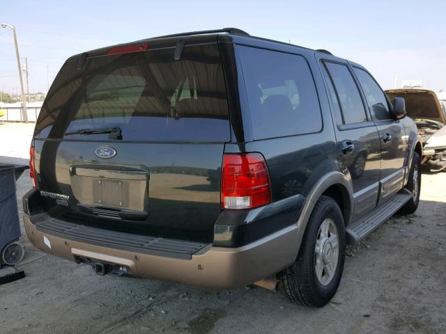 1FMPU17L23LC59810 - 2003 FORD EXPEDITION GREEN photo 4