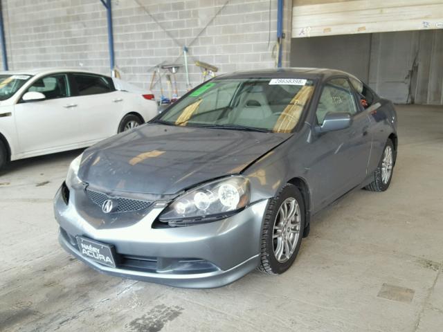 JH4DC54806S017205 - 2006 ACURA RSX GRAY photo 2