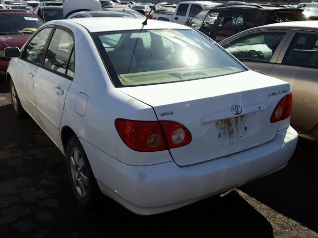 1NXBR32EX6Z592495 - 2006 TOYOTA COROLLA CE WHITE photo 3