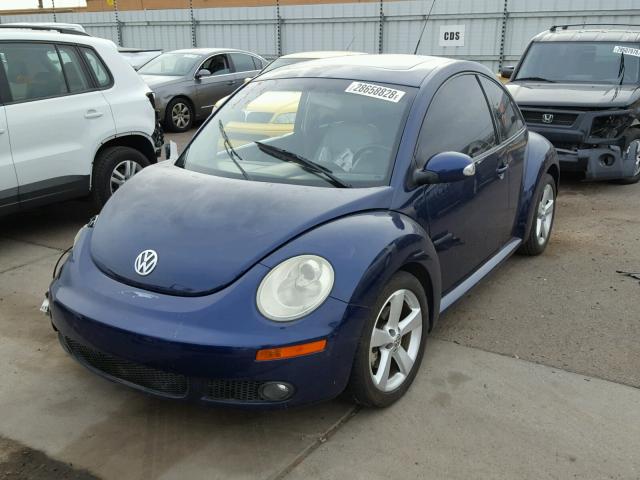 3VWSW31C67M510066 - 2007 VOLKSWAGEN NEW BEETLE 蓝色 照片 2