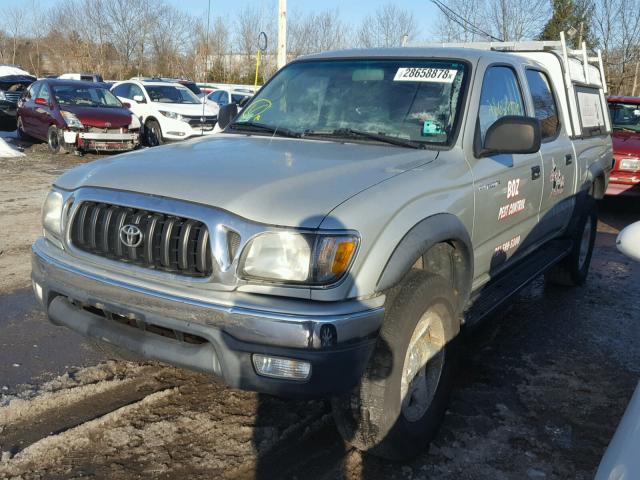 5TEGN92N83Z259983 - 2003 TOYOTA TACOMA DOU SILVER photo 2