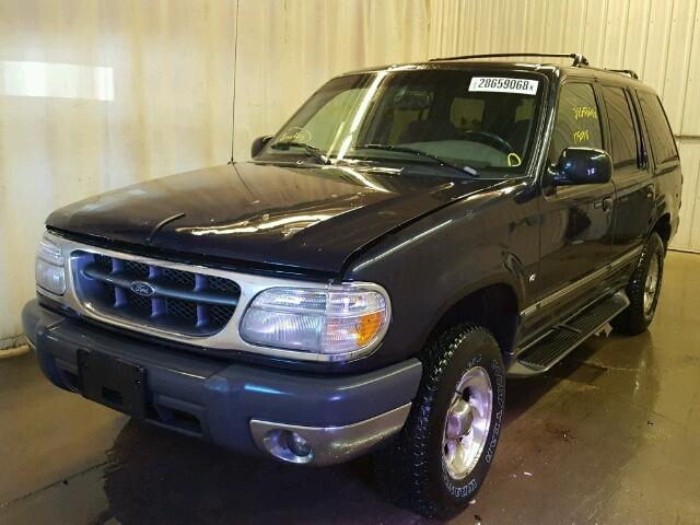 1FMZU35P7XZA95659 - 1999 FORD EXPLORER BLUE photo 2