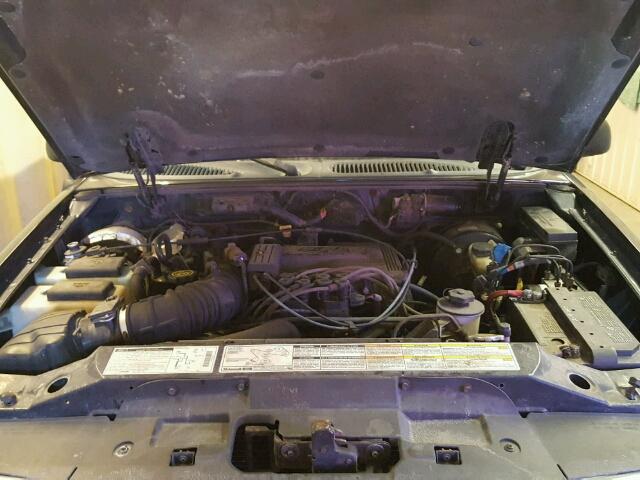 1FMZU35P7XZA95659 - 1999 FORD EXPLORER BLUE photo 7