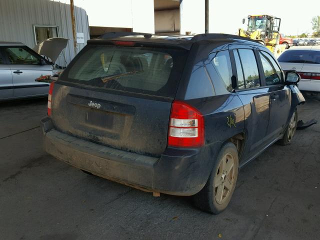 1J8FT47057D410397 - 2007 JEEP COMPASS CHARCOAL photo 4