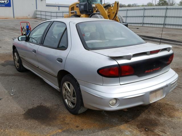 1G2JB52F127398167 - 2002 PONTIAC SUNFIRE SE SILVER photo 3