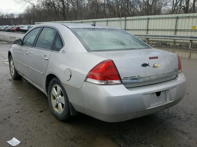 2G1WT58KX79182304 - 2007 CHEVROLET IMPALA LT SILVER photo 3