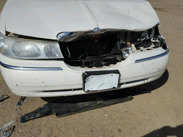 1LNHM82W91Y668899 - 2001 LINCOLN TOWN CAR S WHITE photo 9