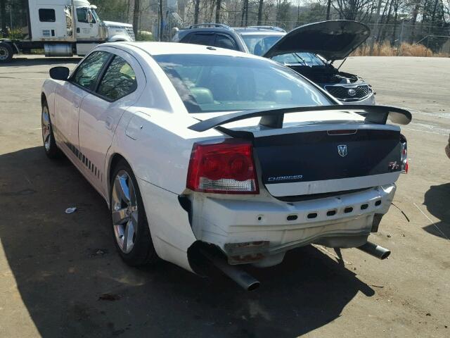 2B3LA53T09H568143 - 2009 DODGE CHARGER R/ WHITE photo 3