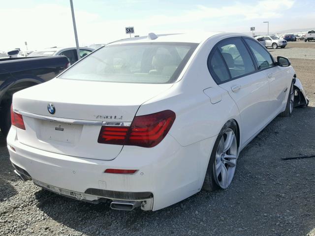 WBAYE8C51ED134653 - 2014 BMW 750 LI WHITE photo 4