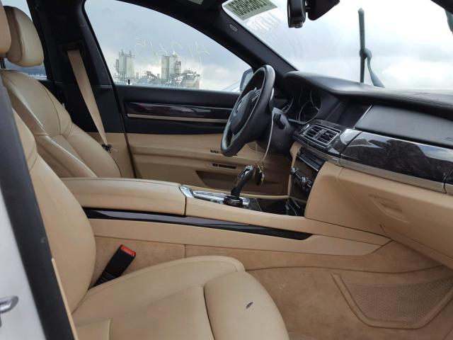 WBAYE8C51ED134653 - 2014 BMW 750 LI WHITE photo 5