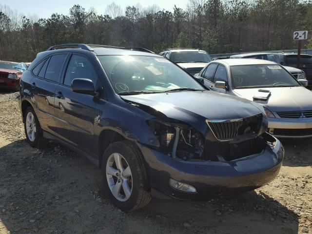 2T2GK31UX7C025799 - 2007 LEXUS RX 350 BLUE photo 1