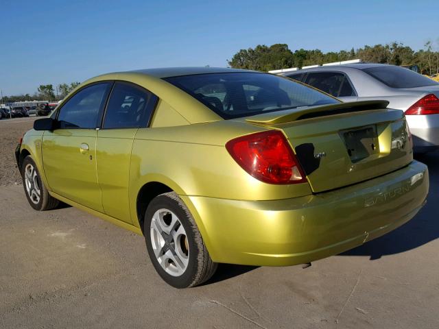 1G8AW12F34Z140078 - 2004 SATURN ION LEVEL GREEN photo 3