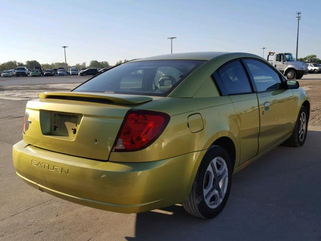 1G8AW12F34Z140078 - 2004 SATURN ION LEVEL GREEN photo 4