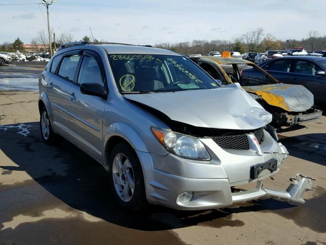 5Y2SL628X4Z421831 - 2004 PONTIAC VIBE SILVER photo 1