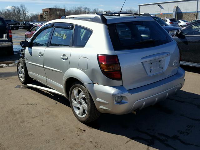 5Y2SL628X4Z421831 - 2004 PONTIAC VIBE SILVER photo 3