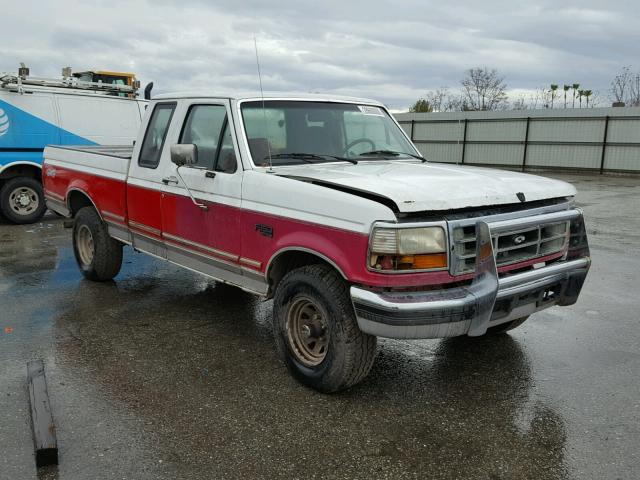 1FTEX14H6SKC27871 - 1995 FORD F150 WHITE photo 1