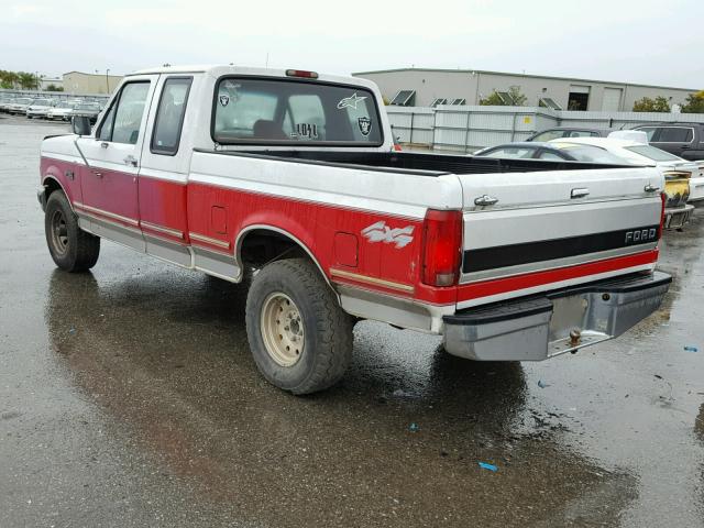 1FTEX14H6SKC27871 - 1995 FORD F150 WHITE photo 3