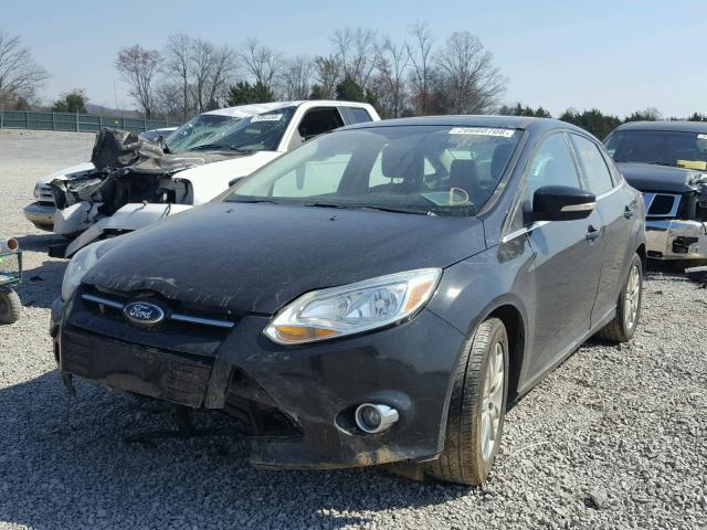 1FAHP3H27CL161685 - 2012 FORD FOCUS SEL BLACK photo 2