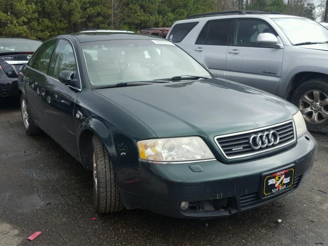 WAUED64B31N107702 - 2001 AUDI A6 2.7T QU GREEN photo 1