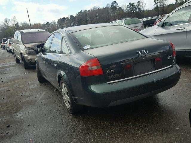 WAUED64B31N107702 - 2001 AUDI A6 2.7T QU GREEN photo 3