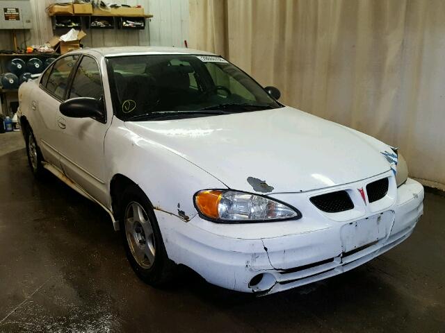 1G2NF52E34M569275 - 2004 PONTIAC GRAND AM S WHITE photo 1