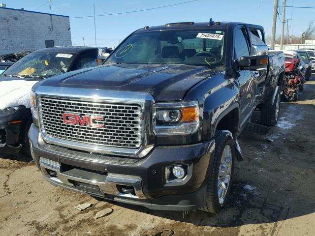 1GT120E89FF581338 - 2015 GMC SIERRA K25 CHARCOAL photo 2