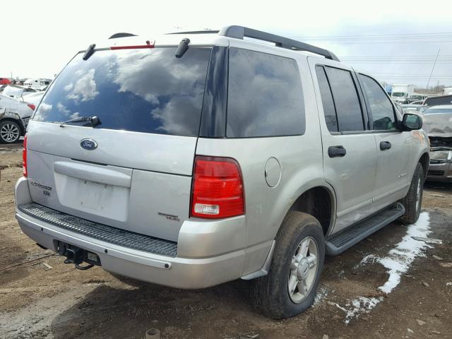 1FMZU73E45UA89918 - 2005 FORD EXPLORER X SILVER photo 4