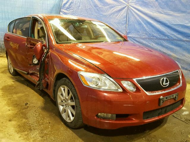 JTHCH96S760015878 - 2006 LEXUS GS GENERAT RED photo 1