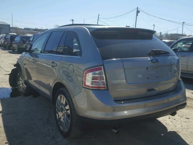 2FMDK49C88BA94005 - 2008 FORD EDGE LIMIT GRAY photo 3