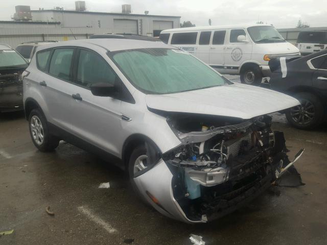 1FMCU0F75JUA35077 - 2018 FORD ESCAPE S SILVER photo 1