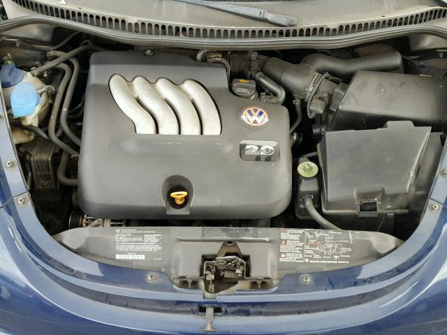 3VWCK21C63M436118 - 2003 VOLKSWAGEN NEW BEETLE 蓝色 照片 7