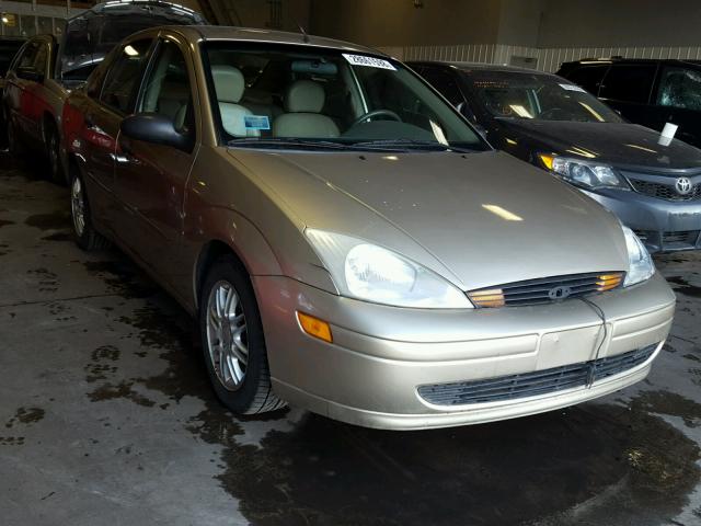 1FAHP3837YW122612 - 2000 FORD FOCUS ZTS TAN photo 1