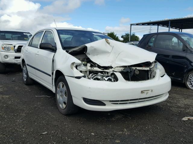 JTDBR32E760065672 - 2006 TOYOTA COROLLA CE WHITE photo 1