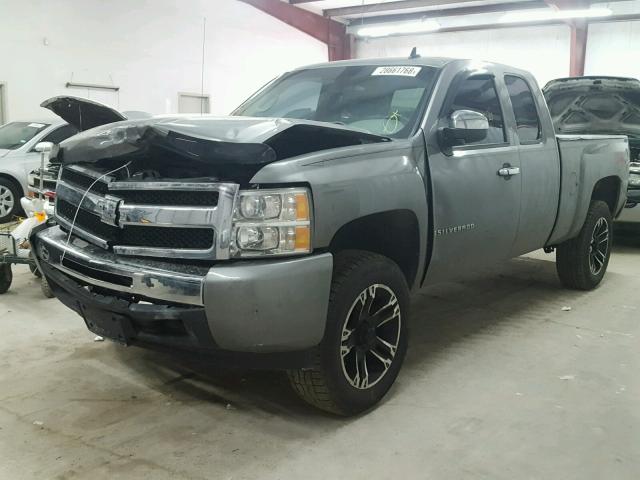 1GCEC19C99Z183150 - 2009 CHEVROLET SILVERADO CHARCOAL photo 2