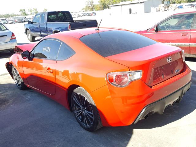 JF1ZNAA13E9708984 - 2014 TOYOTA SCION FR-S 红色 照片 3