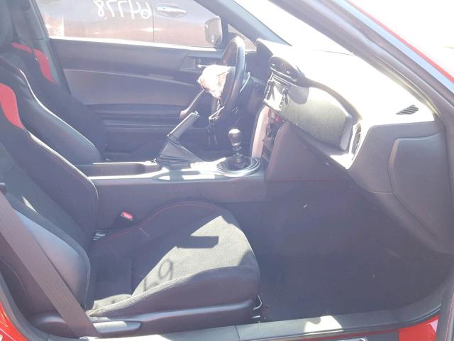 JF1ZNAA13E9708984 - 2014 TOYOTA SCION FR-S 红色 照片 5