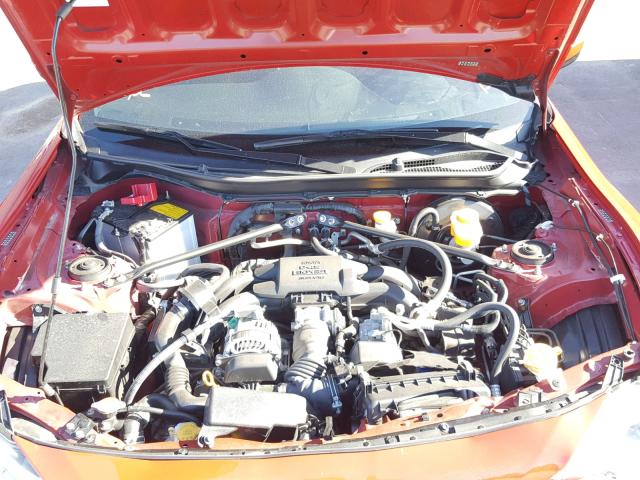 JF1ZNAA13E9708984 - 2014 TOYOTA SCION FR-S 红色 照片 7