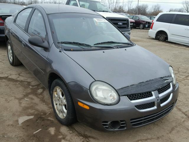 1B3ES56C83D260143 - 2003 DODGE NEON SXT GRAY photo 1