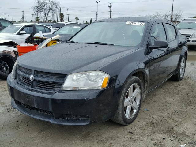 1B3CC4FB5AN139566 - 2010 DODGE AVENGER SX BLACK photo 2