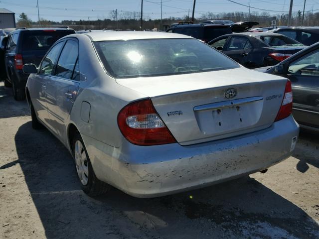 4T1BE32K63U182564 - 2003 TOYOTA CAMRY LE GRAY photo 3