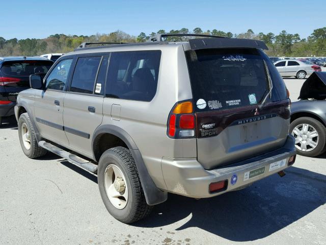 JA4LS31H6YP802594 - 2000 MITSUBISHI MONTERO SP BEIGE photo 3