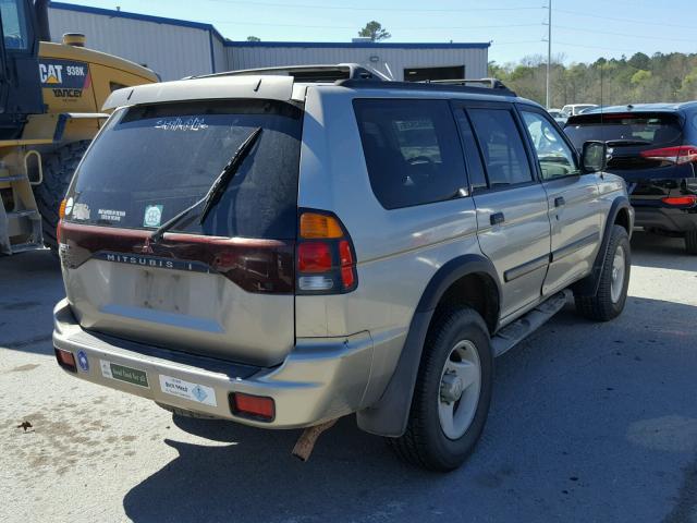 JA4LS31H6YP802594 - 2000 MITSUBISHI MONTERO SP BEIGE photo 4