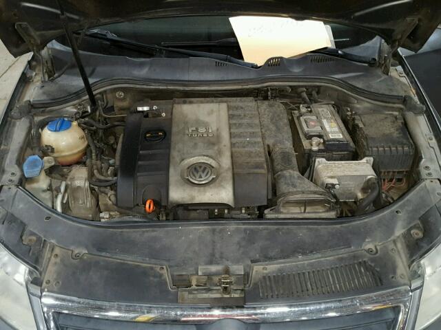 WVWJK73C37P067318 - 2007 VOLKSWAGEN PASSAT GRAY photo 7