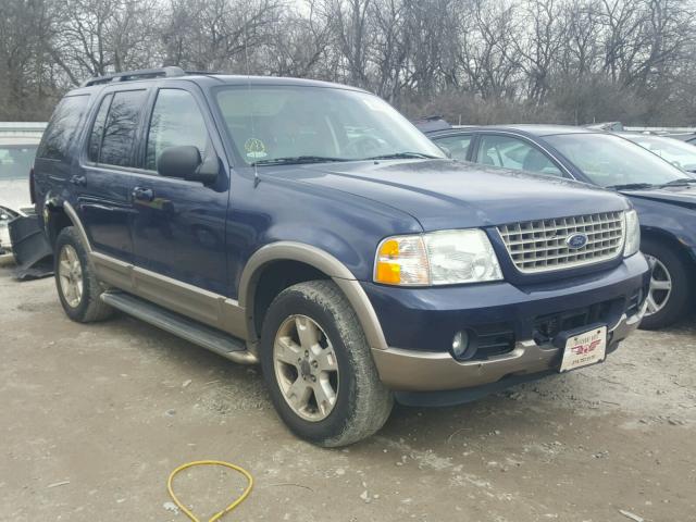 1FMZU74E73UC28791 - 2003 FORD EXPLORER E BLUE photo 1