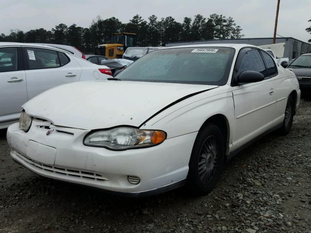2G1WW12E329114857 - 2002 CHEVROLET MONTE CARL 白色 照片 2