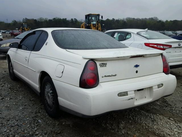 2G1WW12E329114857 - 2002 CHEVROLET MONTE CARL 白色 照片 3