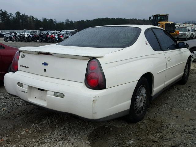 2G1WW12E329114857 - 2002 CHEVROLET MONTE CARL 白色 照片 4