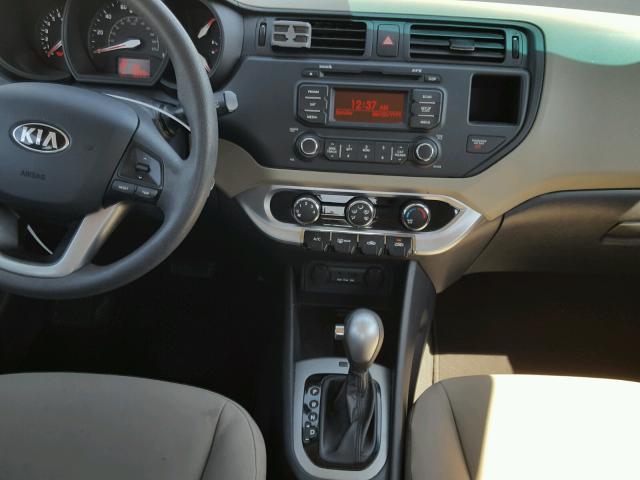 KNADM4A36F6437705 - 2015 KIA RIO LX Կարմիր լուսանկար 9