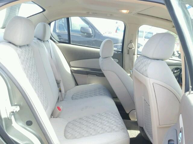 1G1ZT54815F170599 - 2005 CHEVROLET MALIBU LS მწვანე ფოტო 6